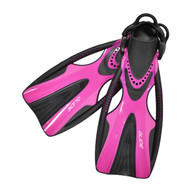 Scuba Choice Glide Magenda Lady's Dive Fin with Bungee Strap