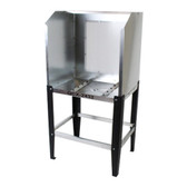 25% OFF BLEMISHED - Quick Clean QCX-2432 Econo Washout Booth with Acrylic Back