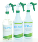 Kor Chem Screen Cleaning Starter Kit ER-188 ProClean ProWash quart pint gallon