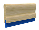 80 Durometer Squeegee with Wood Handle (by the inch)