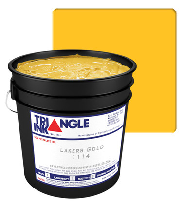 TRIFLEX1114 - Lakers Gold Triangle Ink