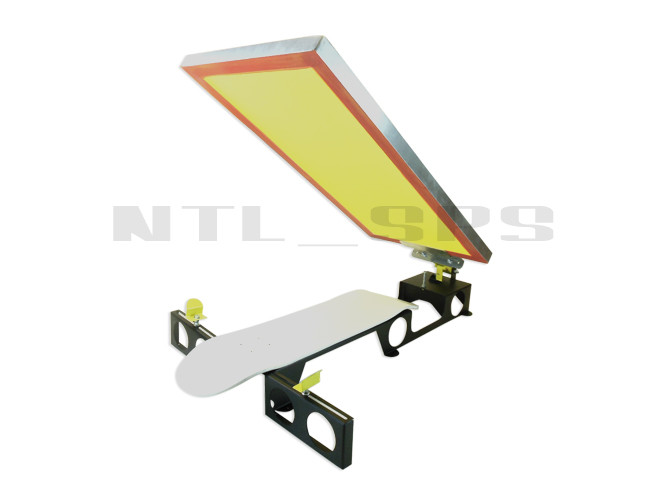 Silk Screen Printing Machine & Equipment | Silk Skates Deluxe Skateboard  Screen Printing Press