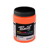 Permaset Aqua Supercover Waterbased Ink - Glow Orange - 300 mL