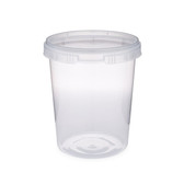 Econo Clear Ink Mixing Container - Quart Size - Snap Lock Lid