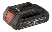 Bosch BAT610G 18-Volt 1.5Ah Li-Ion Slim Pack Battery with Fuel Gauge