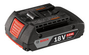 Bosch BAT612 18v Li-on 2.0 AH Slim Pack Battery Bulk Packed - 2607336875