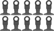 Bosch Genuine 10 Pack 2-1/2" Starlock Oscillating Multi Tool Bi-Metal Plunge Cut Blade - OSL212F-10PK