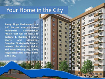 SUNNY RIDGE RESIDENCES MANDALUYONG