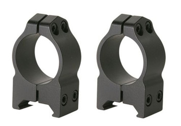 Warne Maxima Fixed Rings 1" High Gloss