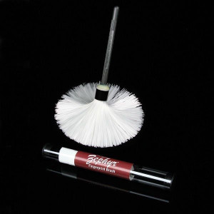 Lightning Powder Zephyr Fiberglass Fingerprint Brush 