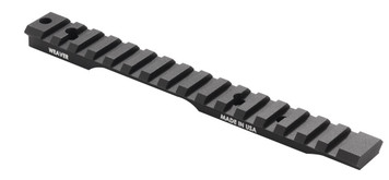 Weaver Extended Base Picatinny Rail for Savage 10/110 LA 0MOA