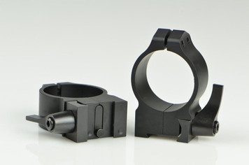 Warne Quick Detach 30mm Rings Tikka T3 Medium Matte