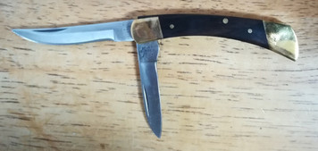 Old Stock G96 Titan Pocket Knife Double Blade Model 991