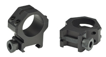 Weaver 4-Hole Picatinny 30mm Scope Rings Low Height