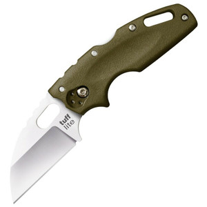 Cold Steel Knife Tuff Lite Plain Edge OD Green