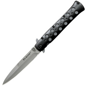 Cold Steel Knife 4" TI-LITE ALUMINUM Handle S35VN Blade 