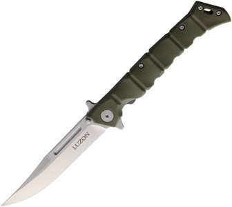 Cold Steel Knife Medium Luzon OD Green Handle 