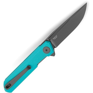 Bestech Knives Mini Dundee Linerlock D2 Blade Teal G10 Handle 