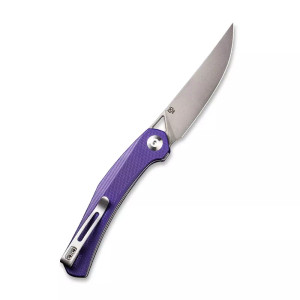 Civivi Knife Lazar Linerlock 10Cr15CoMoV Blade Purple G10 Handle C20013-2