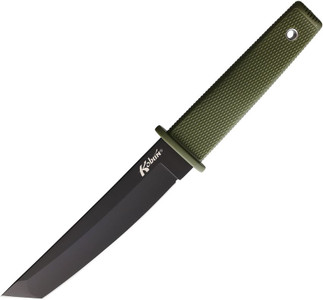 Cold Steel Knife Kobun Black Blade OD Handle CS-17T-ODBK