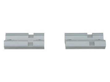 Weaver Top Mount Base for Savage 110 AccuTrigger Silver