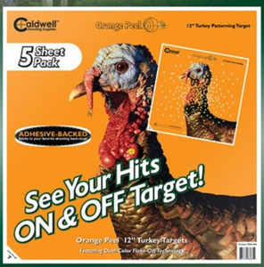 Caldwell Orange Peel 12" Turkey Target 5-Pack 