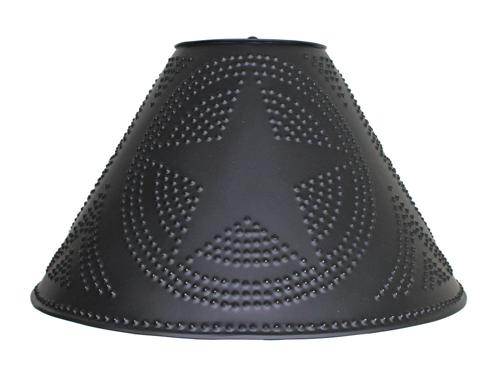 Katie's Handcrafted Lighting Punched Tin Lamp Shade Primitive Lamp Shades