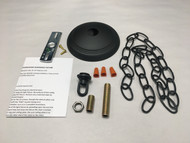 Round Edge Ceiling Plate Canopy Kit For Mounting Chandeliers & Pendant Light Fixtures