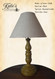 Katie's Abby Lamp, Base Coat Black, Top Coat Mustard Crackle, Trim Color None, Optional 13" Linen Shade In Chalk
