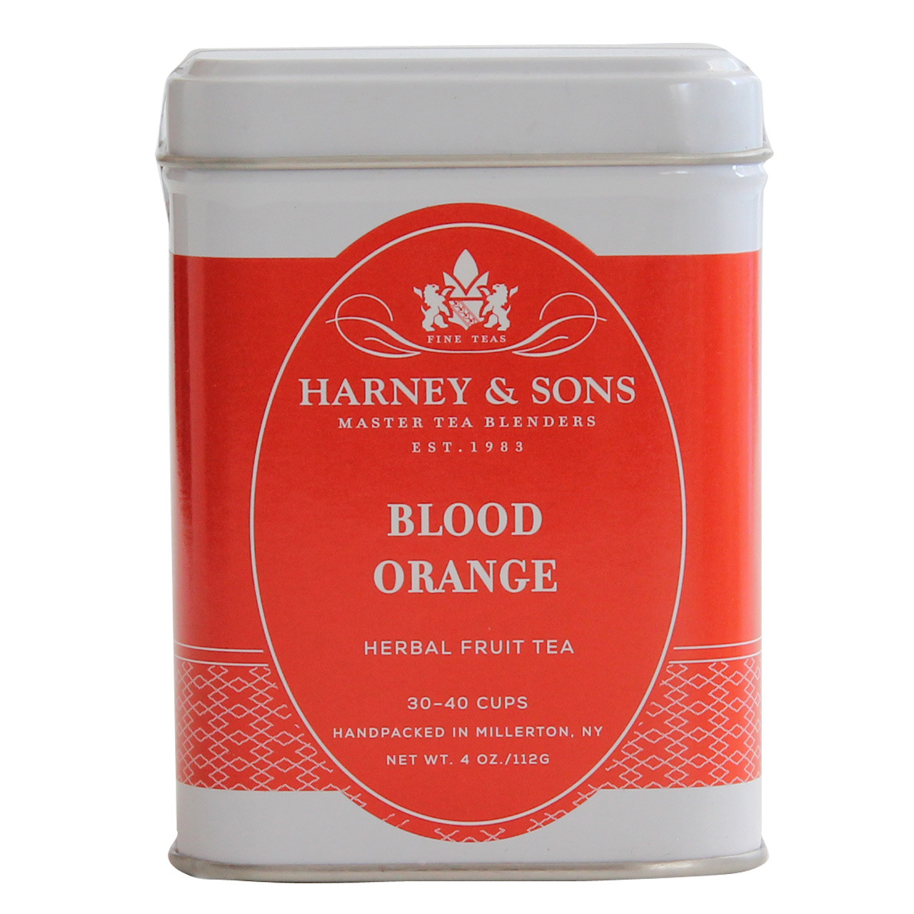 Harney & Sons Blood Orange Herbal Tea 4oz Premium Teas Canada