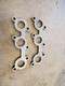 Set of 5vz-fe turbo manifold flanges.