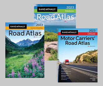 Road Atlases by Rand McNally