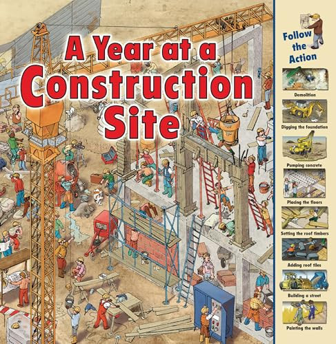 A Year at a Construction Site by Nicholas Harris, 9781580137959