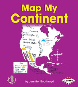 Map My Continent by Jennifer Boothroyd, 9781467711142