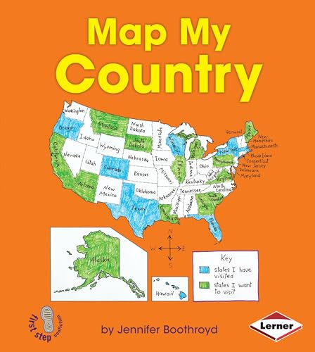 Map My Country by Jennifer Boothroyd, 9781467711135
