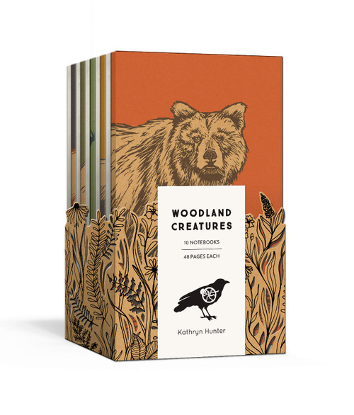 Woodland Creatures (A 10 Notebook Set) (Miniature Edition) by Kathryn Hunter, 9781524761257