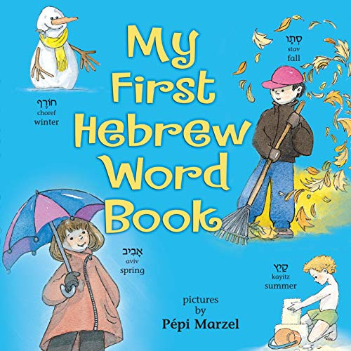 My First Hebrew Word Book by Judyth Groner, Pépi Marzel, 9781580131261
