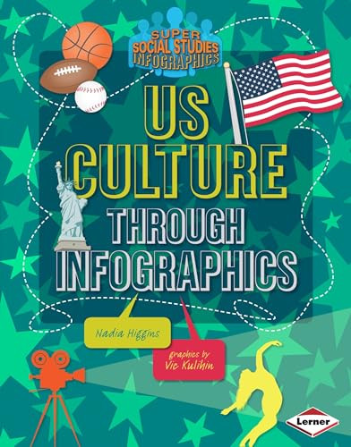 US Culture through Infographics by Nadia Higgins, Vic Kulihin, 9781467734646