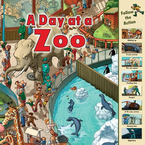 A Day at a Zoo by Sarah Harrison, 9781580135542