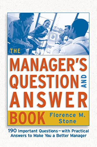 The Manager's Question and Answer Book by Florence Stone, 9780814407585
