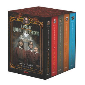A Series of Unfortunate Events #5-9 Netflix Tie-in Box Set by Lemony Snicket, Brett Helquist, 9780062796196