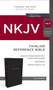 NKJV, Thinline Reference Bible, Leather-Look, Black, Red Letter, Comfort Print (Holy Bible, New King James Version) by Thomas Nelson, 9780785217824