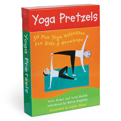 Yoga Pretzels (50 Fun Yoga Activities for Kids & Grownups) by Tara Guber, Leah Kalish, Sophie Fatus, 9781905236046