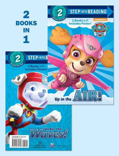 Up in the Air!/Under the Waves! (PAW Patrol) by Mary Tillworth, Random House, 9781524772796