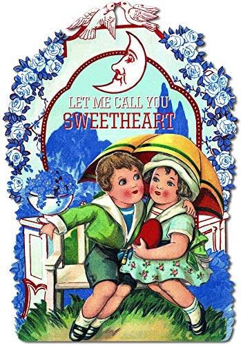 Let Me Call You Sweetheart (A Valentine Shape Book) by Beth Slater Whitson, 9781595836236