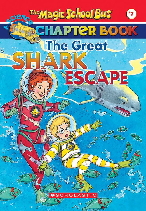 The Great Shark Escape (Magic School Bus: Chapter Book #7) by Jennifer Johnston, Ted Enik, 9780439204217