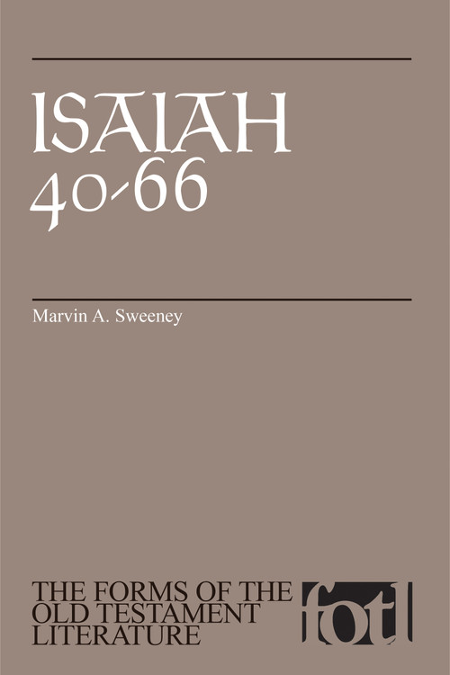Isaiah 40-66 by Marvin A. Sweeney, 9780802866073
