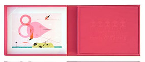 Charles Harper's Birds & Words (W Flamingo Print) by Charley Harper, 9781934429174