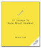 37 Things to Know About Grammar by Matteson Claus, 9781596525863