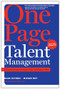 One Page Talent Management, with a New Introduction (Eliminating Complexity, Adding Value) by Marc Effron, Miriam Ort, 9781633696402